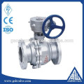 wcb 8 inch ball valve with gearbox